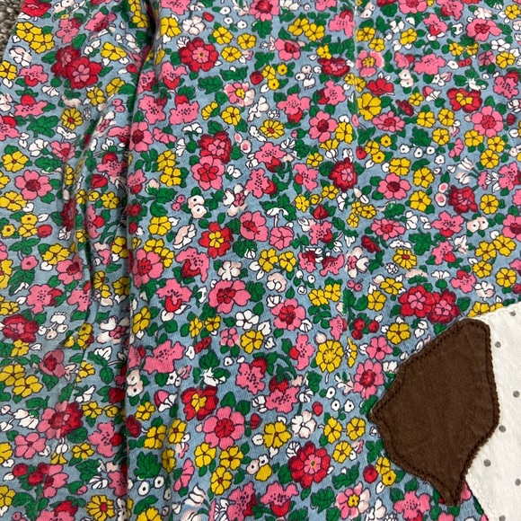 Mini Boden 5-6 years Floral Dress with Dog Design - Picture 10 of 16